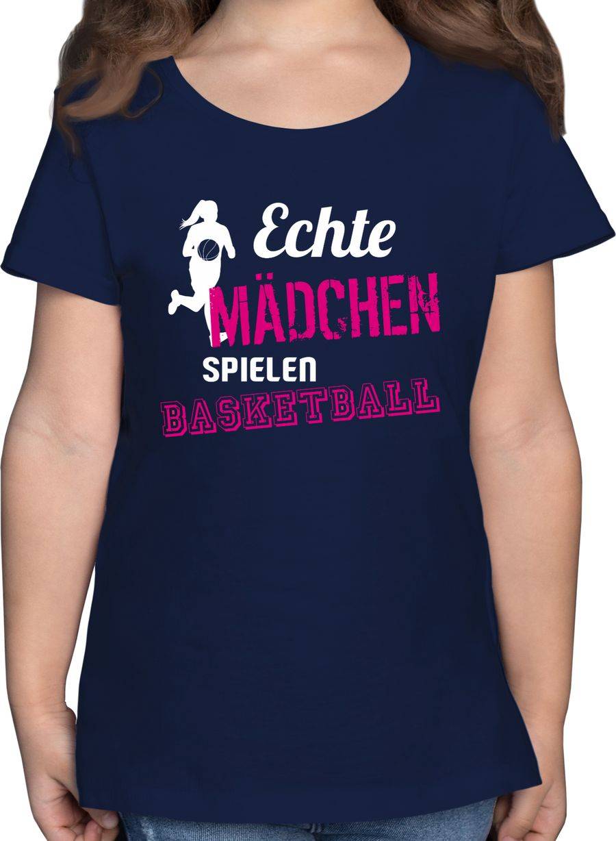 Shirtracer Echte Mädchen spielen Basketball: Tshirt Gym Bag Shirtracer