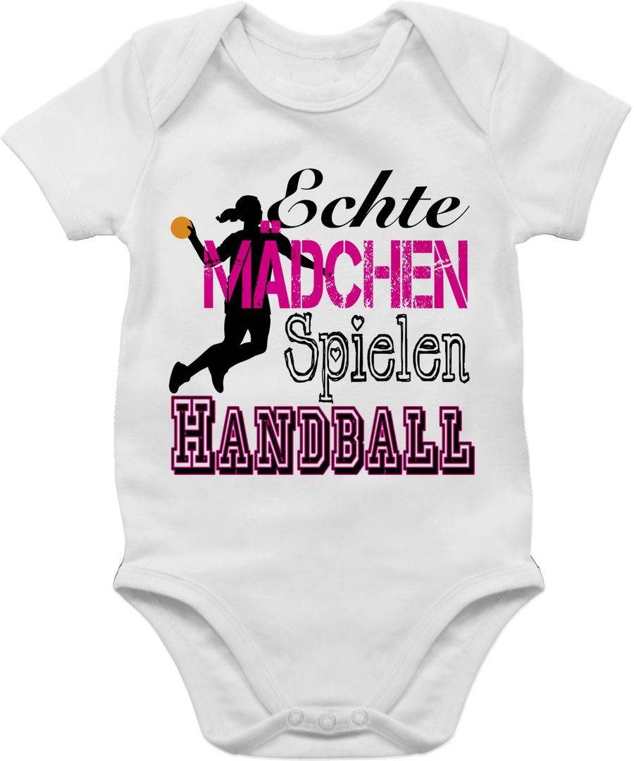 Shirtracer Echte Mädchen Spielen Handball Shirts & Mehr Shirtracer
