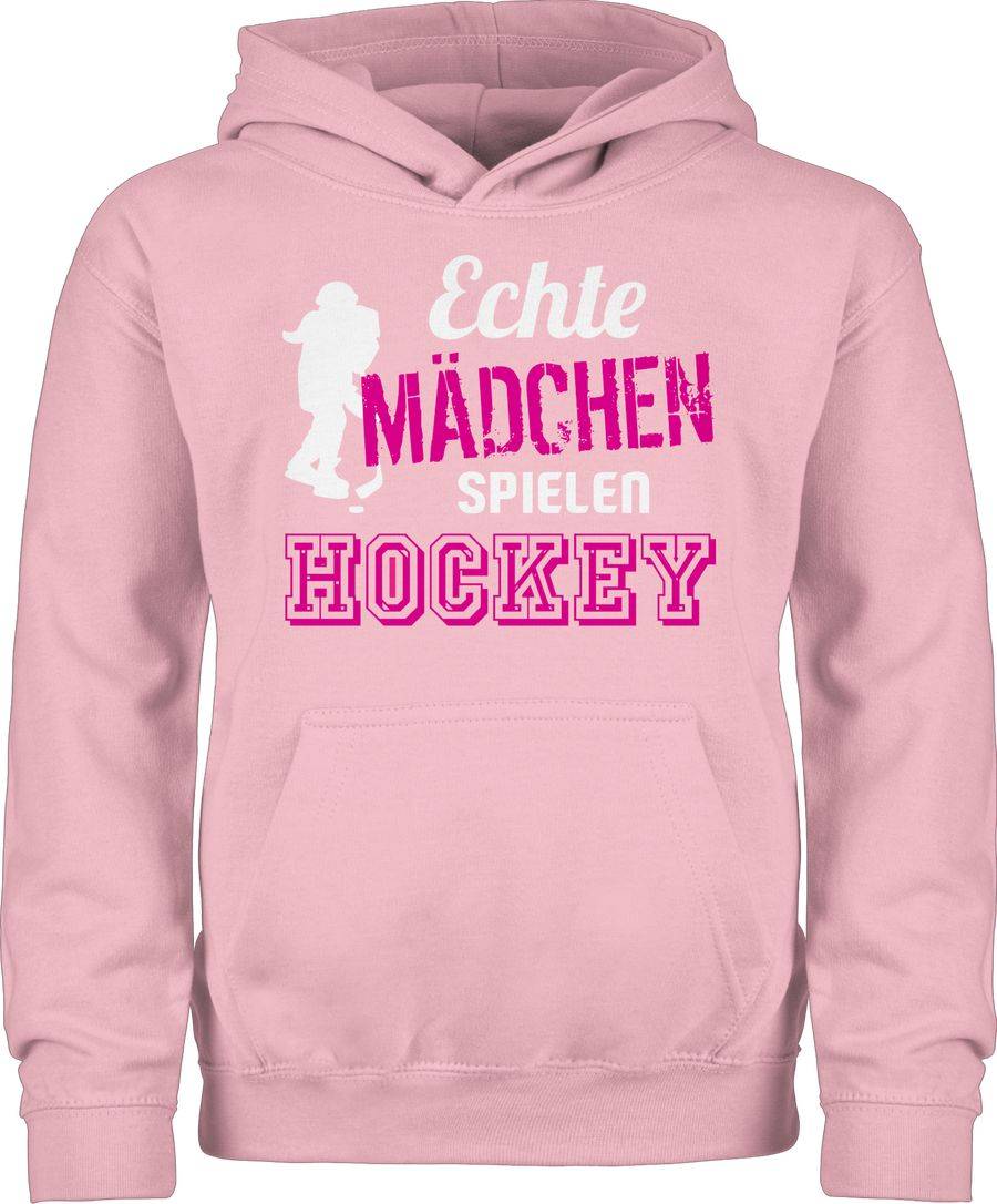 Shirtracer Echte Mädchen spielen Hockey Shirts & Mehr Shirtracer