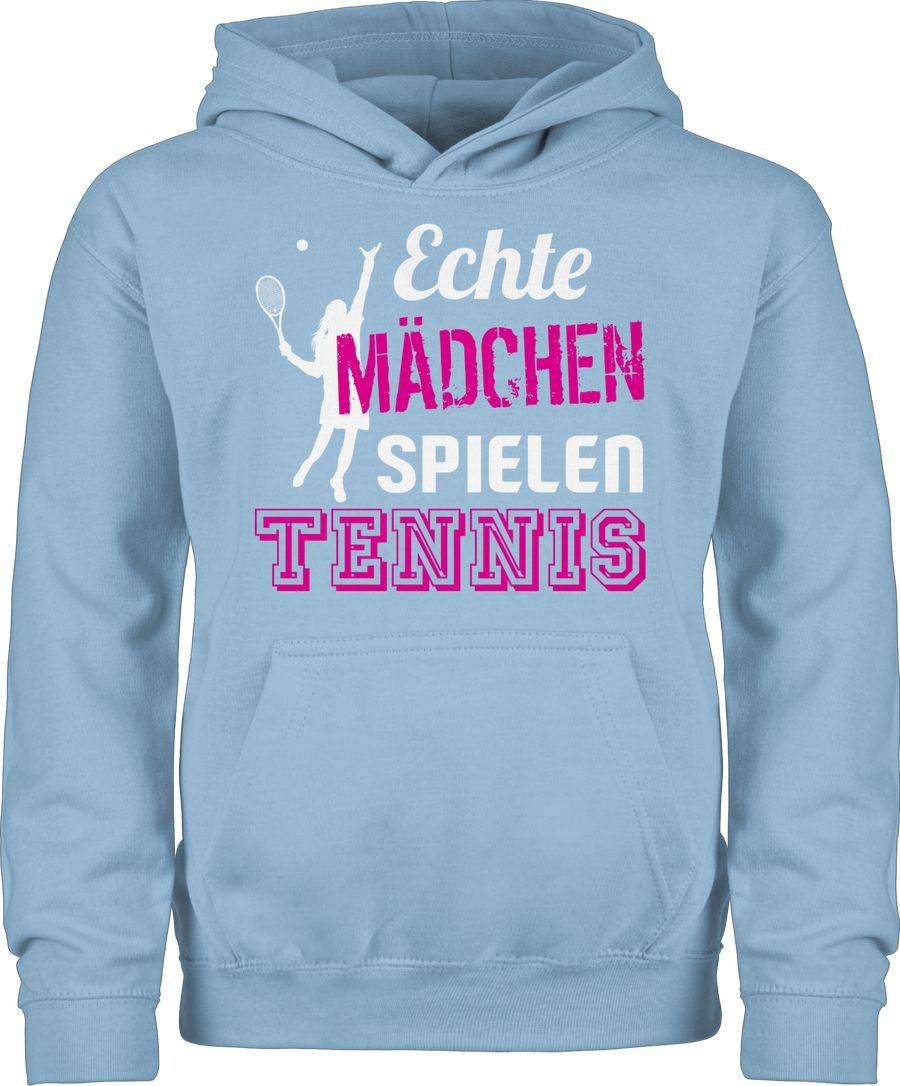 Shirtracer Echte Mädchen spielen Tennis Shirts & Mehr Shirtracer