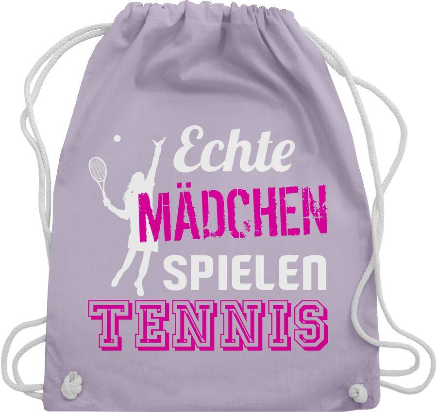 Shirtracer Echte Mädchen spielen Tennis Shirts & Mehr Shirtracer