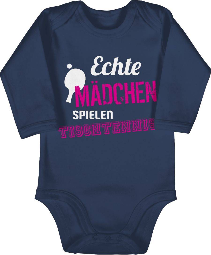 Shirtracer Echte Mädchen spielen Tischtennis: T-Shirt Rucksack Shirtracer