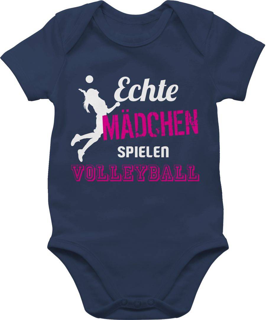 Shirtracer Echte Mädchen spielen Volleyball Shirts & Mehr Shirtracer