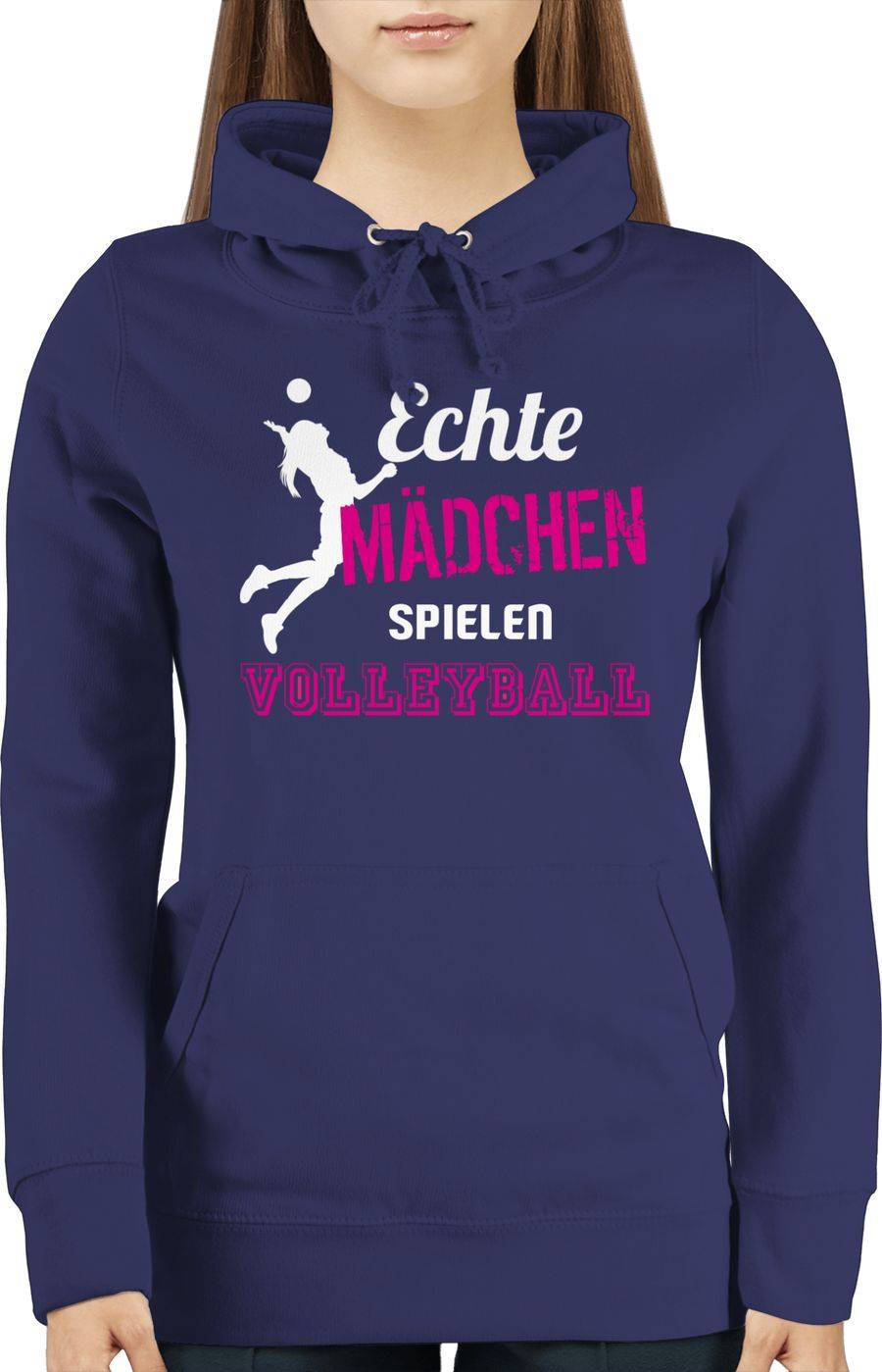 Shirtracer Echte Mädchen Spielen Volleyball Shirts & Mehr Shirtracer