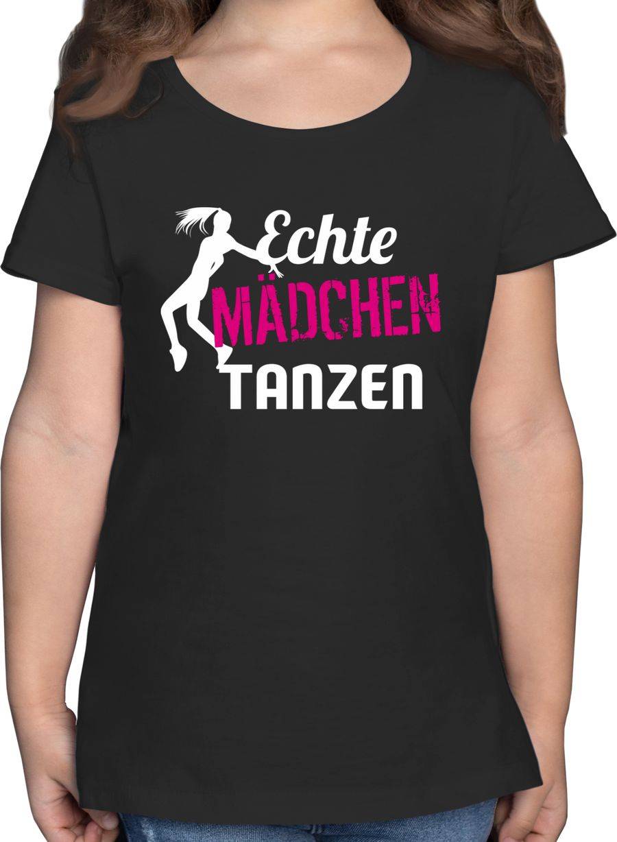 Shirtracer Echte Mädchen tanzen: Tshirt Gym Bag Shirtracer