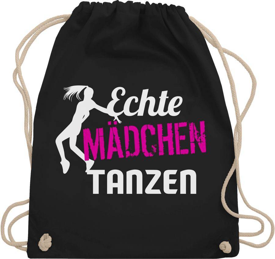 Shirtracer Echte Mädchen Tanzen: Tshirt Gym Bag Shirtracer