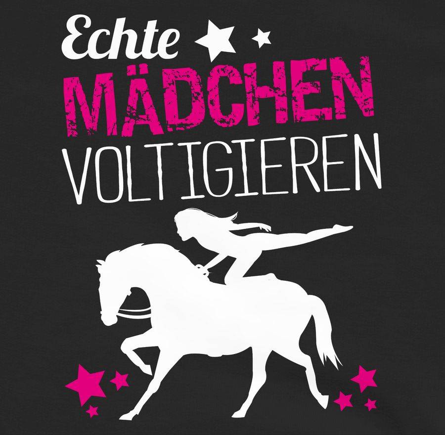 Shirtracer Echte Mädchen Voltigieren: Tshirt Gym Bag Shirtracer
