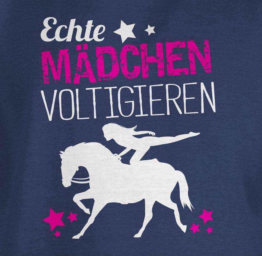 Shirtracer Echte Mädchen Voltigieren: Tshirt Gym Bag Shirtracer