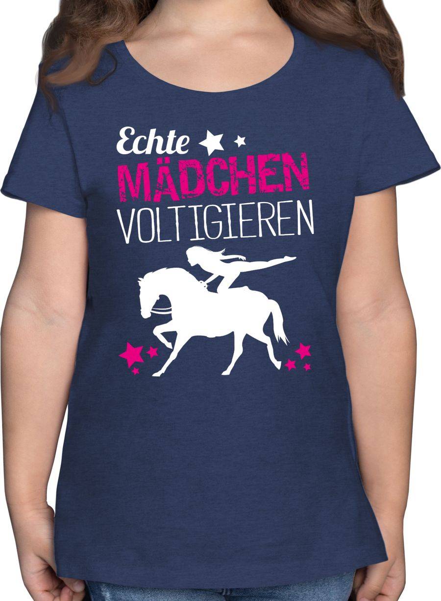 Shirtracer Echte Mädchen voltigieren: Tshirt Gym Bag Shirtracer