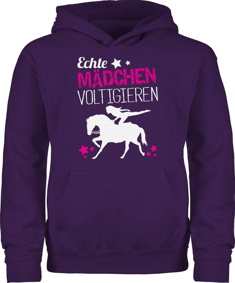 Shirtracer Echte Mädchen voltigieren: Tshirt Gym Bag Shirtracer