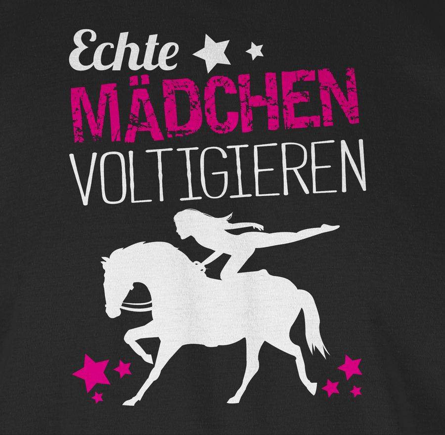 Shirtracer Echte Mädchen Voltigieren: Tshirt Gym Bag Shirtracer