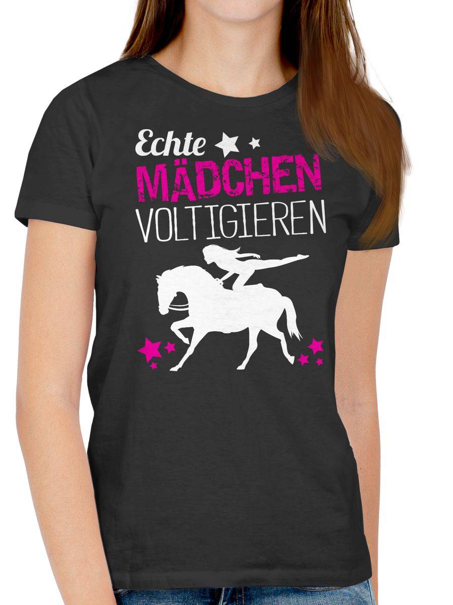 Shirtracer Echte Mädchen Voltigieren: Tshirt Gym Bag Shirtracer