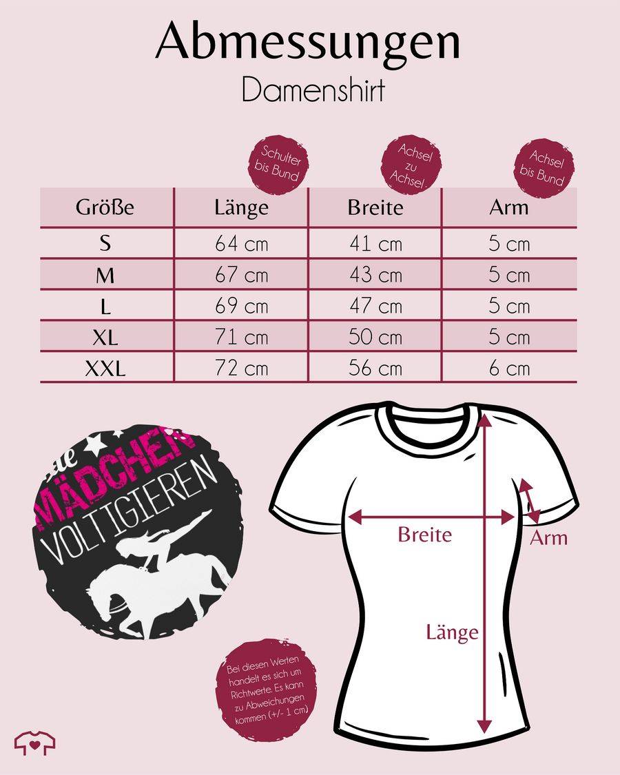 Shirtracer Echte Mädchen Voltigieren: Tshirt Gym Bag Shirtracer