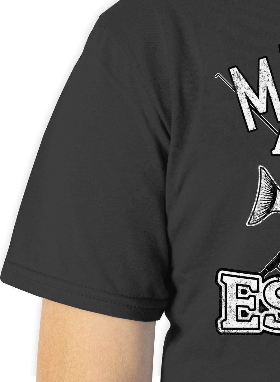 Shirtracer Echte Männer Angeln Ihr Essen: T-Shirt Rucksack Shirtracer