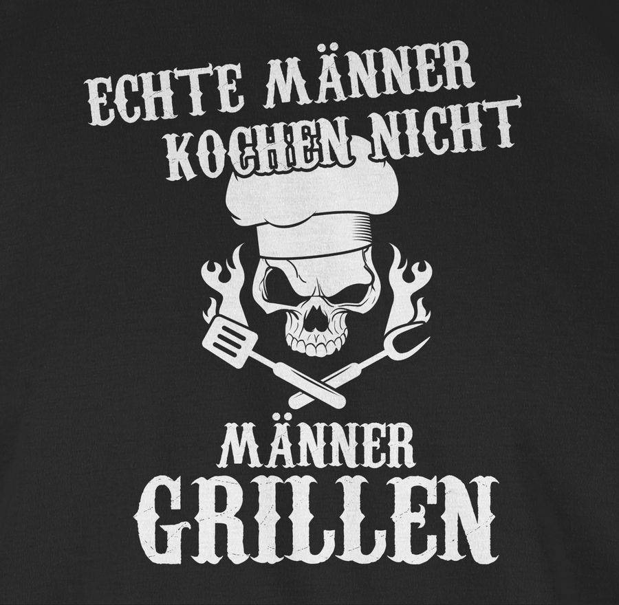 Shirtracer Echte Männer Kochen Nicht Männer Grillen Shirts & Mehr Shirtracer
