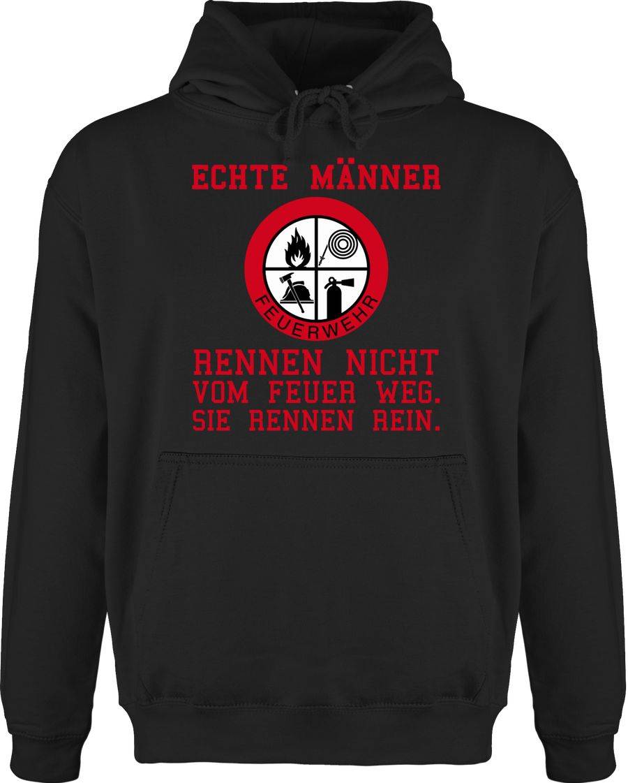 Shirtracer Echte Männer rennen ins Feuer! Shirts & Mehr Shirtracer