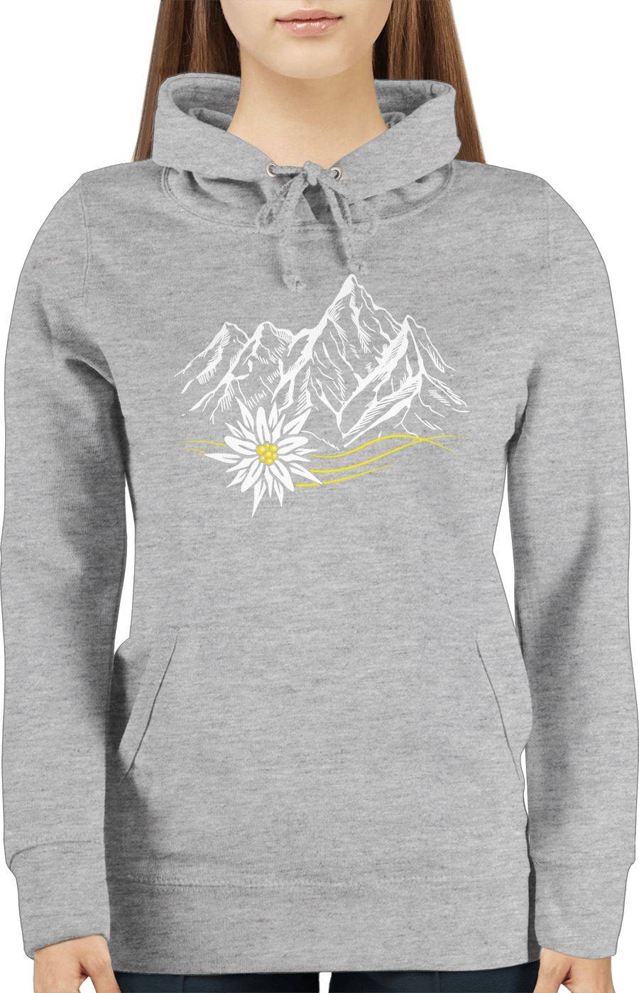 Shirtracer Edelweiß Berge Wandern Wanderlust Berg Ruft Alpen: T-Shirt Gym Bag Shirtracer