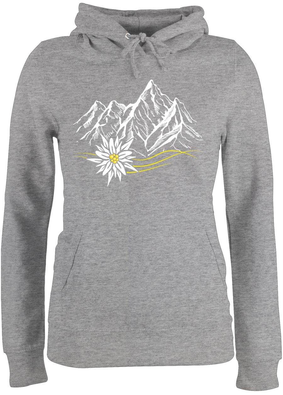 Shirtracer Edelweiß Berge Wandern Wanderlust Berg ruft Alpen: T-Shirt Gym Bag Shirtracer