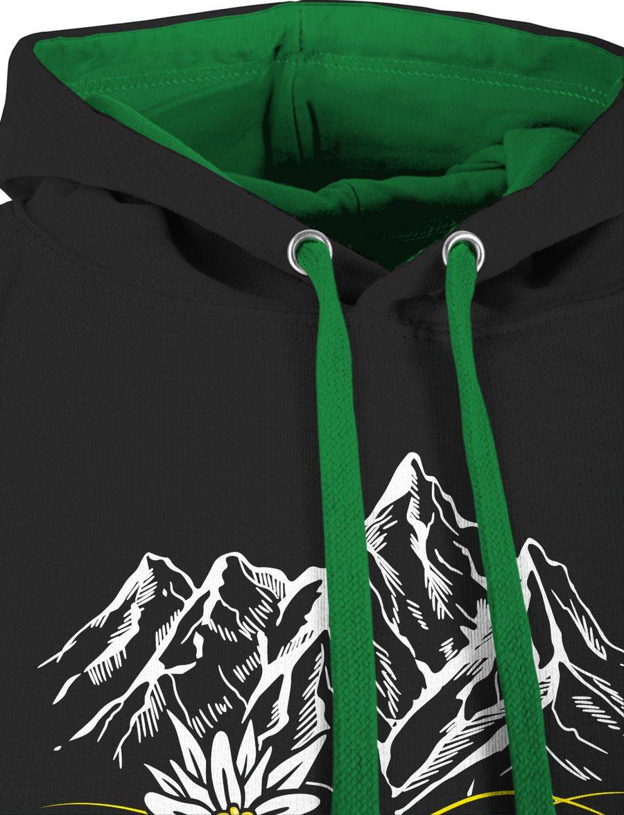 Shirtracer Edelweiß Berge Wandern Wanderlust Berg Ruft Alpen: T-Shirt Gym Bag Shirtracer