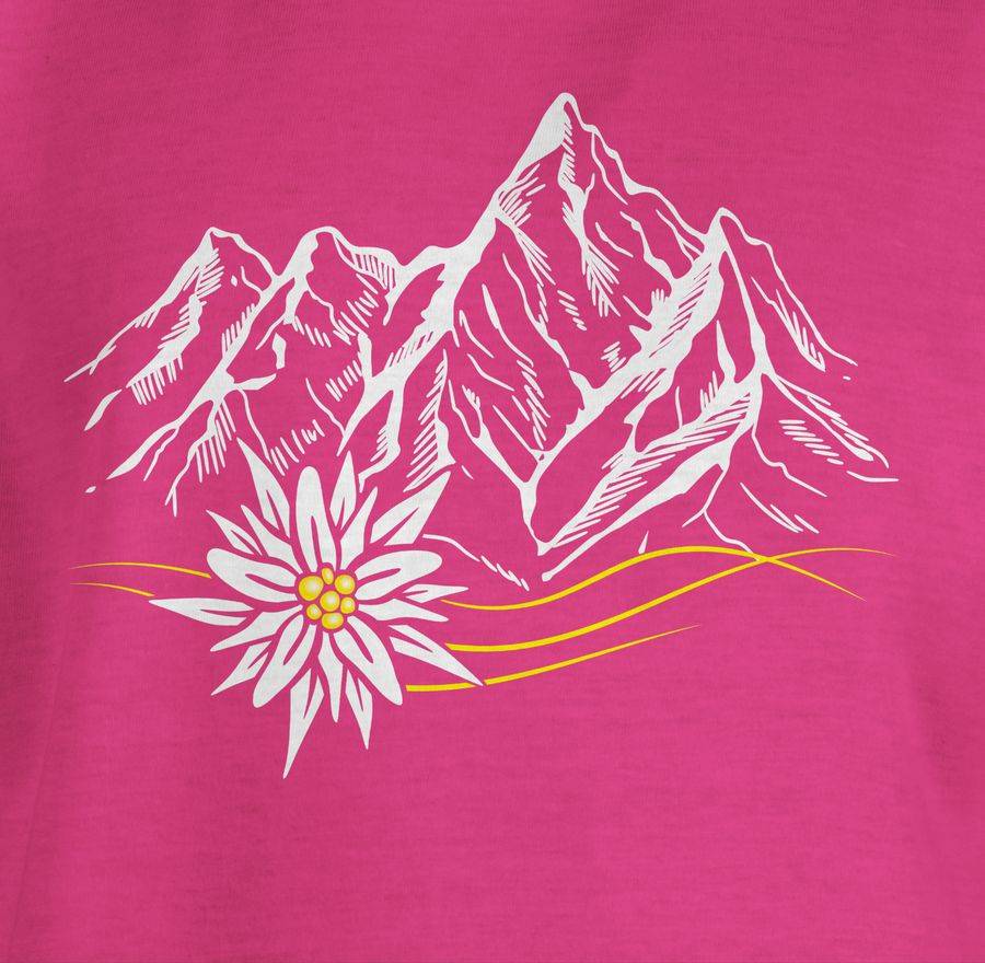 Shirtracer Edelweiß Berge Wandern Wanderlust Berg Ruft Alpen: T-Shirt Gym Bag Shirtracer