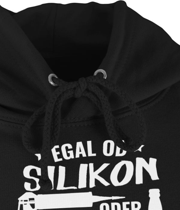 Shirtracer Egal Ob Silikon Oder Bier Hauptsache Dicht: T-Shirt Rucksack Shirtracer