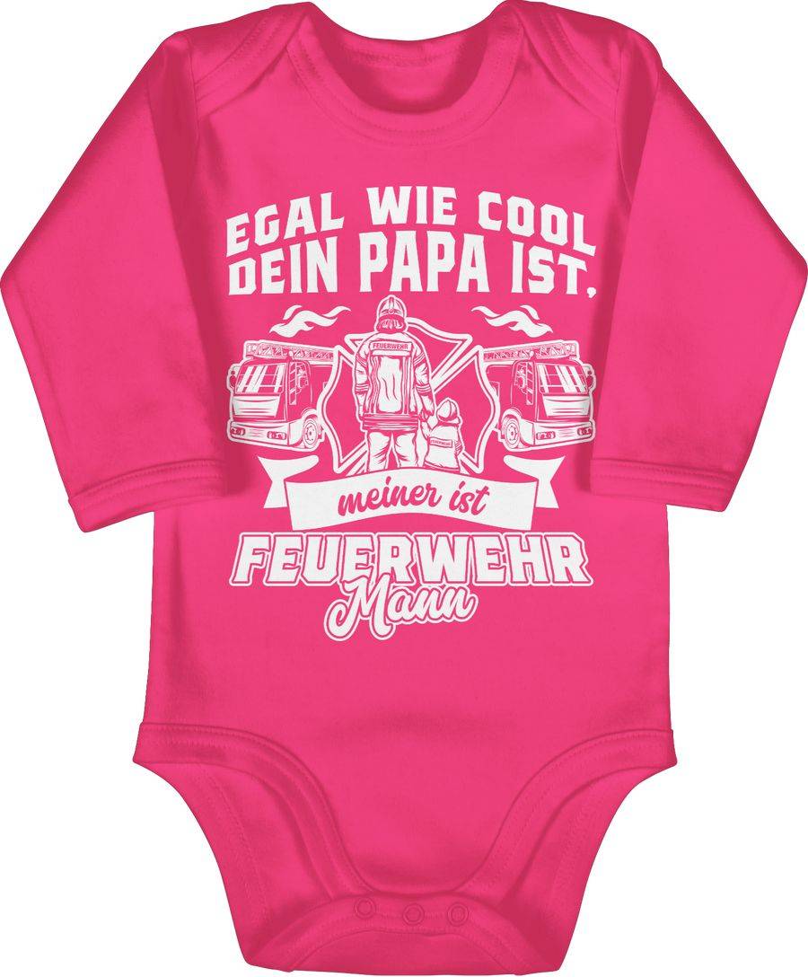 Shirtracer Egal wie cool dein Papa ist meiner ist Feuerwehr Mann Shirts & Mehr Shirtracer