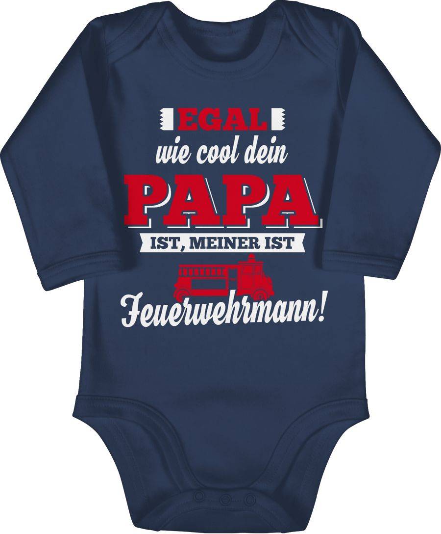 Shirtracer Egal wie Cool dein Papa meiner ist Feuerwehrmann Shirts & Mehr Shirtracer