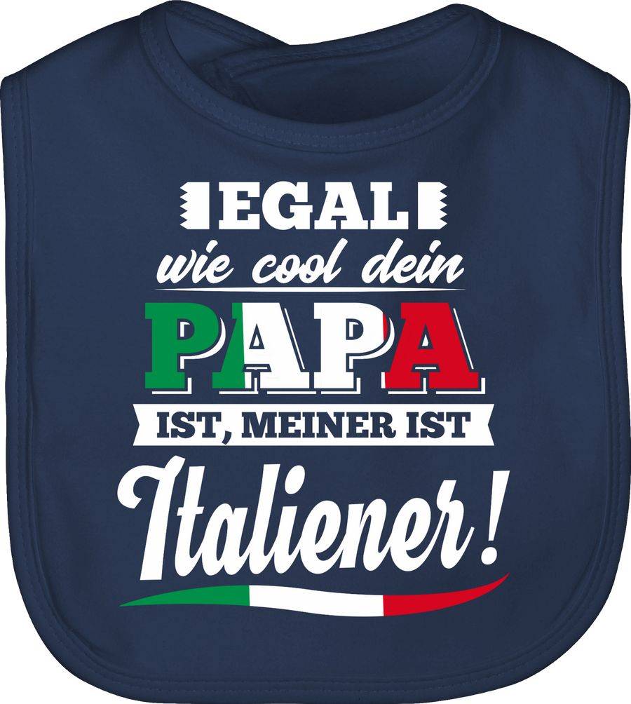 Shirtracer Egal wie Cool dein Papa meiner ist Italiener: Tshirt Rucksack Shirtracer