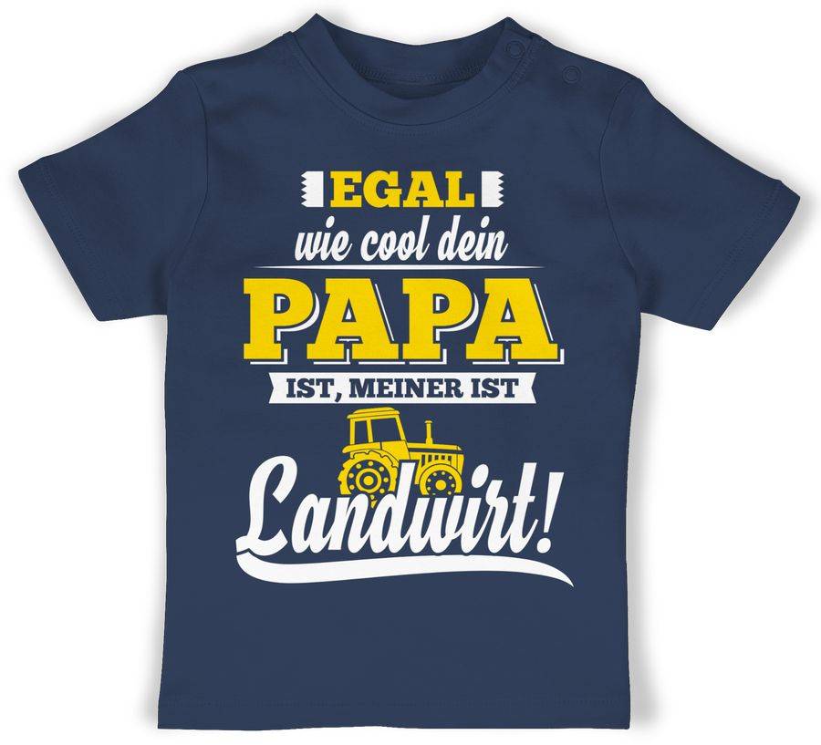 Shirtracer Egal wie Cool dein Papa meiner ist Landwirt: T-Shirt Rucksack Shirtracer