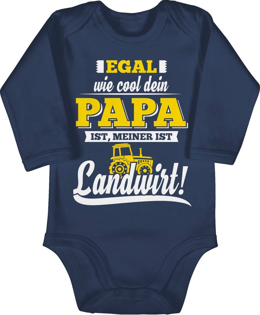 Shirtracer Egal wie Cool dein Papa meiner ist Landwirt: T-Shirt Rucksack Shirtracer