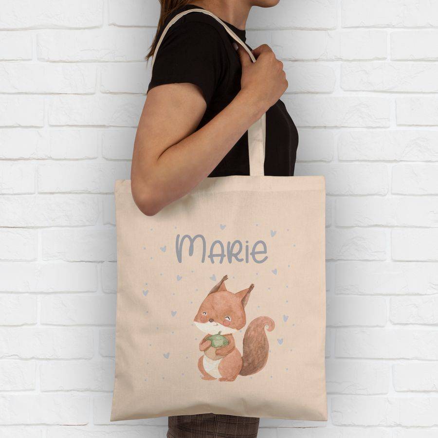 Shirtracer Eichhörnchen Geschenk Eichhorn Squirrel: T-Shirt Turnbeutel Shirtracer