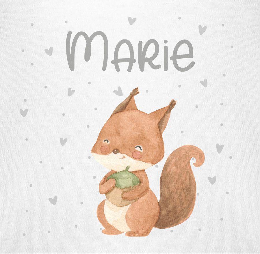 Shirtracer Eichhörnchen Geschenk Eichhorn Squirrel: T-Shirt Turnbeutel Shirtracer