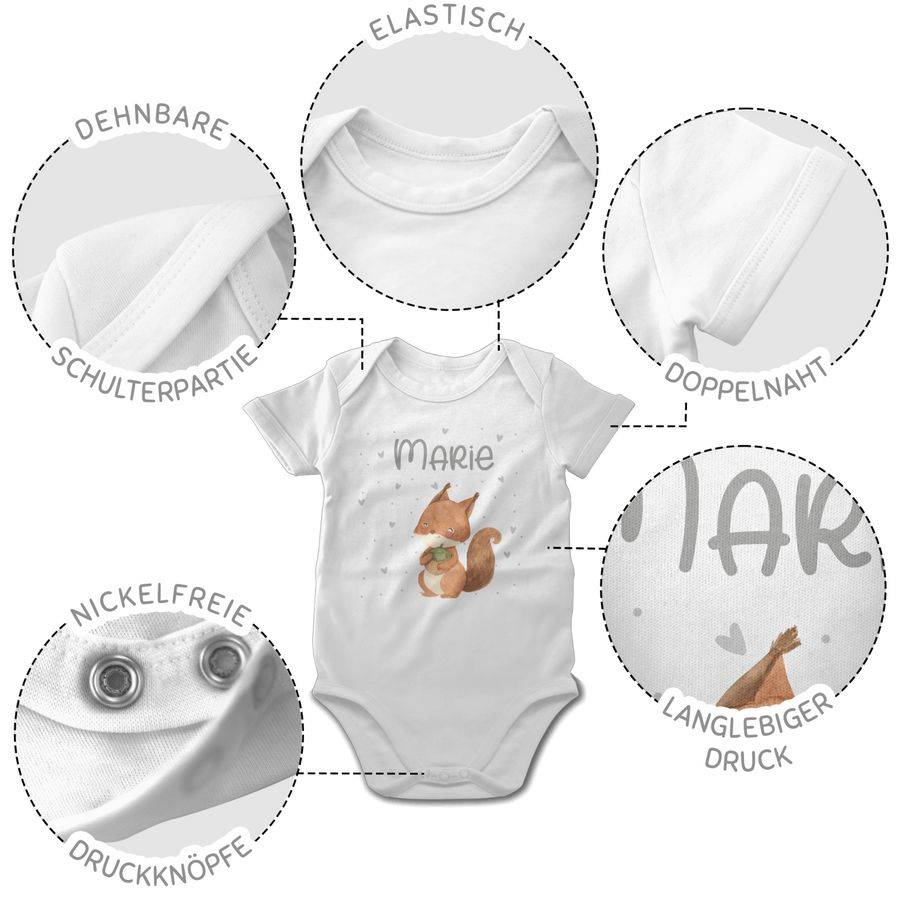 Shirtracer Eichhörnchen Geschenk Eichhorn Squirrel: T-Shirt Turnbeutel Shirtracer