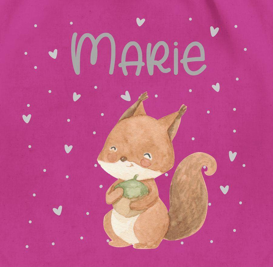 Shirtracer Eichhörnchen Geschenk Eichhorn Squirrel: T-Shirt Turnbeutel Shirtracer