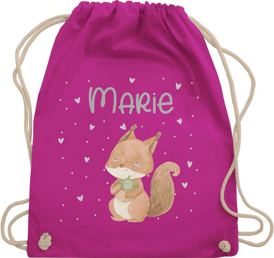Shirtracer Eichhörnchen Geschenk Eichhorn Squirrel: T-Shirt Turnbeutel Shirtracer