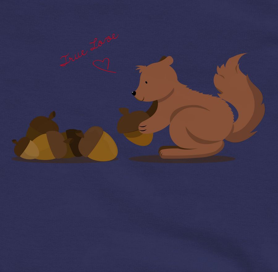 Shirtracer Eichhörnchen True Love: T-Shirt Gym Bag Shirtracer