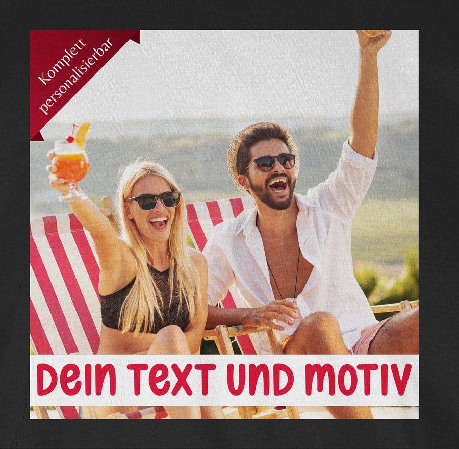 Shirtracer Eigenem Foto Geschenk: Tshirt Turnbeutel Shirtracer