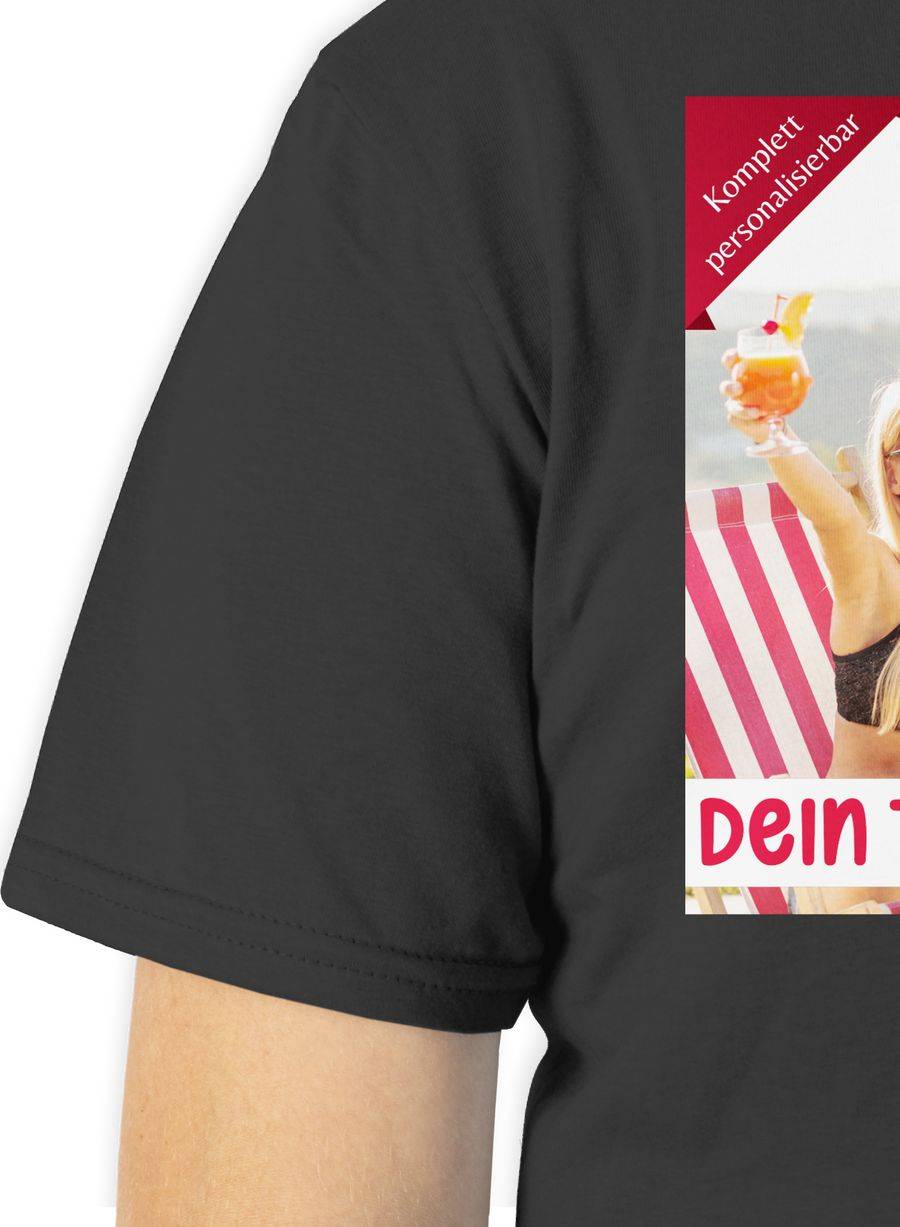 Shirtracer Eigenem Foto Geschenk: Tshirt Turnbeutel Shirtracer