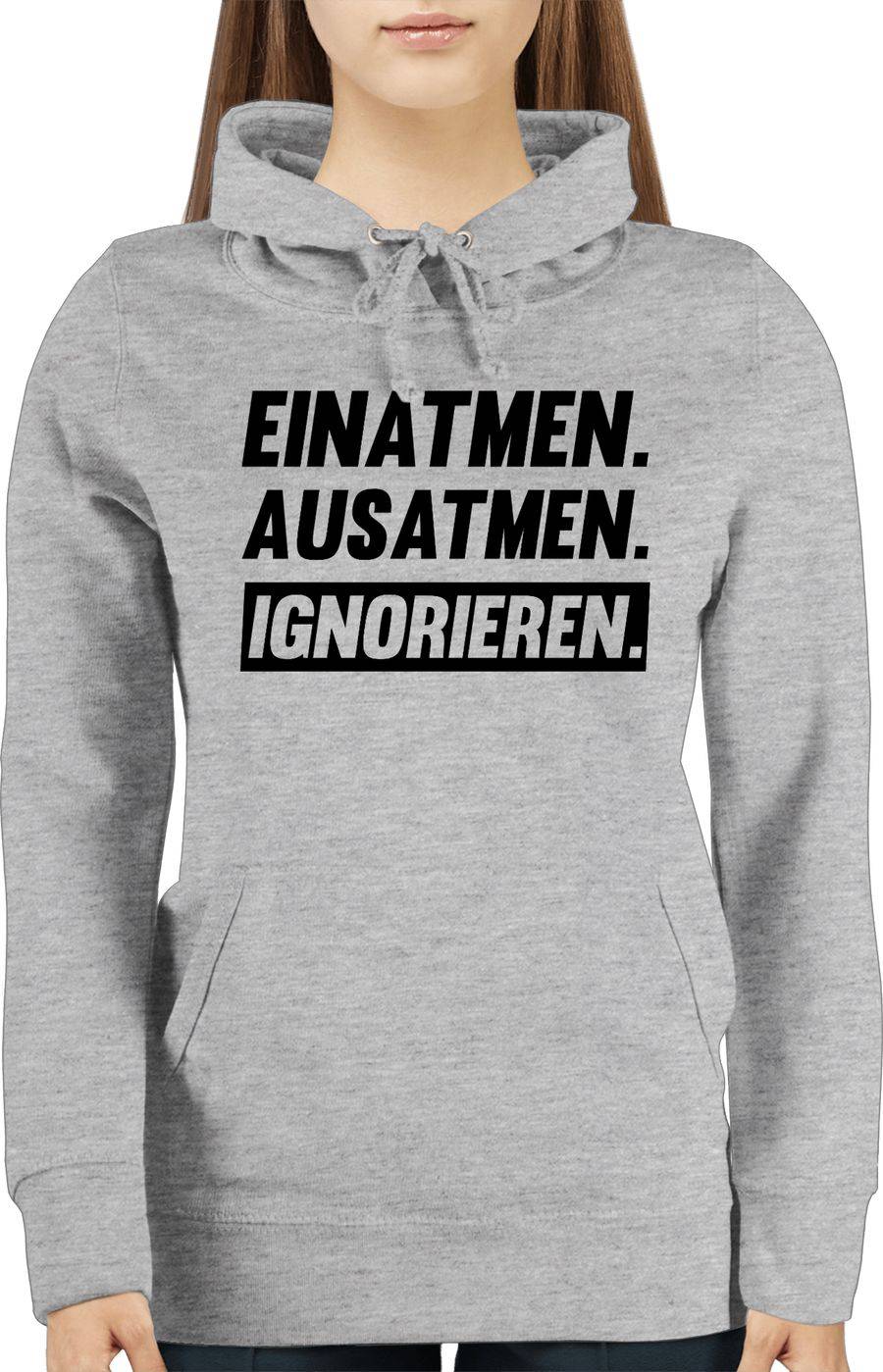 Shirtracer Einatmen Ausatmen Ignorieren Schwarz Shirts & Mehr Shirtracer