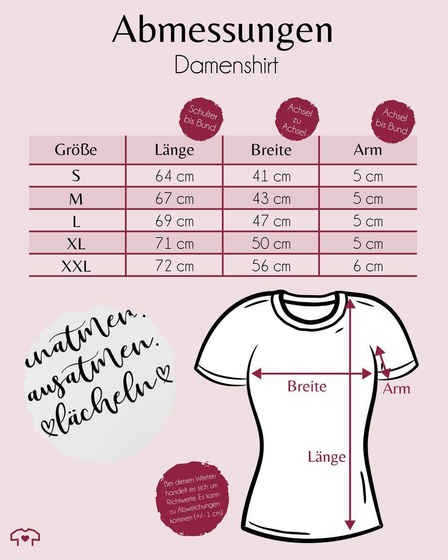 Shirtracer Einatmen. Ausatmen. Lächeln - Schwarz Shirts & Mehr Shirtracer