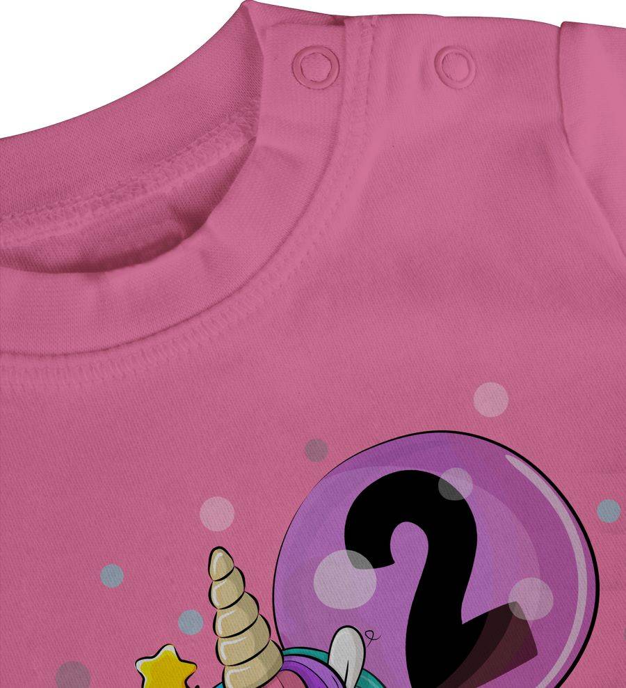 Shirtracer Einhorn 2 Geburtstag Mädchen Kindergeburtstag 2 Jahre Shirtracer