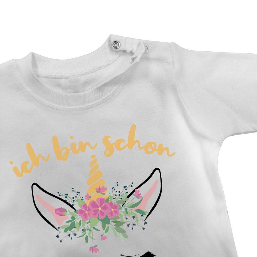 Shirtracer Einhorn - Ich Bin Schon Eins: T-Shirt Turnbeutel Shirtracer