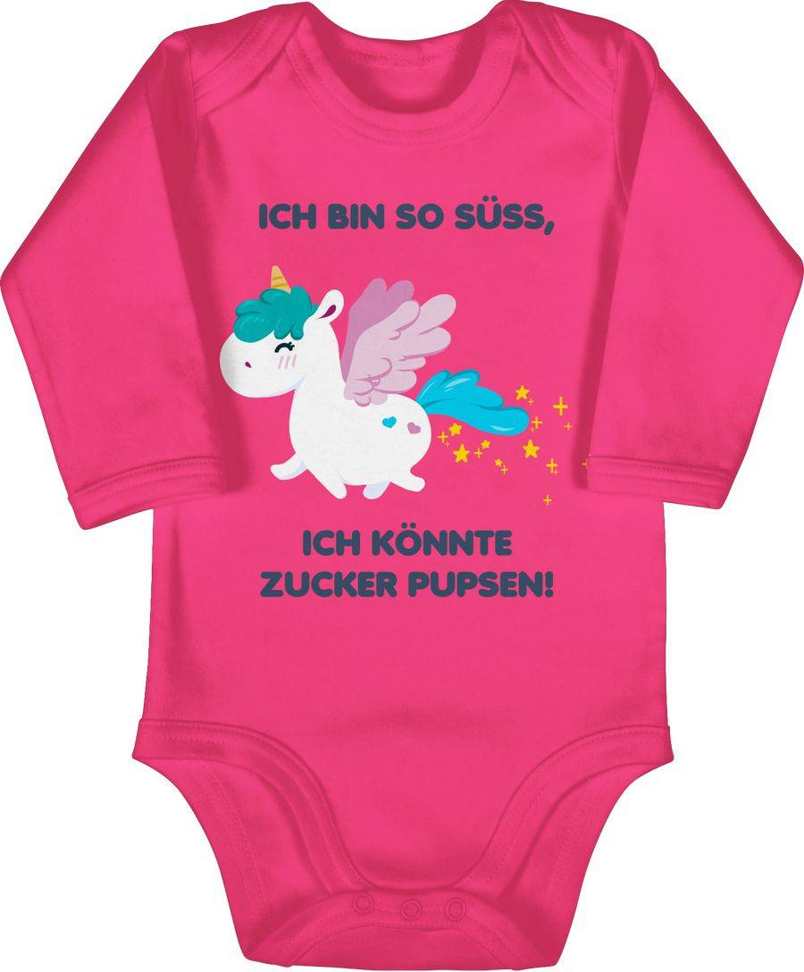 Shirtracer Einhorn - Ich bin so süß, ich könnte Zucker pupsen!: T-Shirt Gym Bag Shirtracer