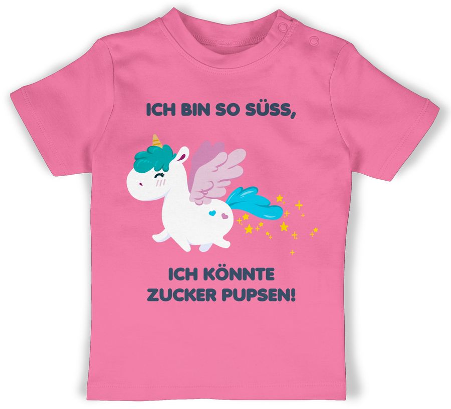 Shirtracer Einhorn - Ich bin so süß, ich könnte Zucker pupsen!: T-Shirt Gym Bag Shirtracer