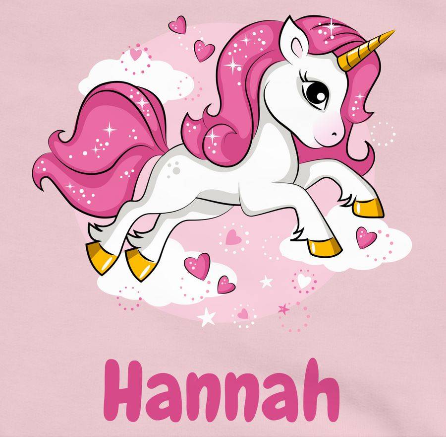 Shirtracer Einhorn Name - Unicorn Einhörner: T-Shirt Gym Bag Shirtracer