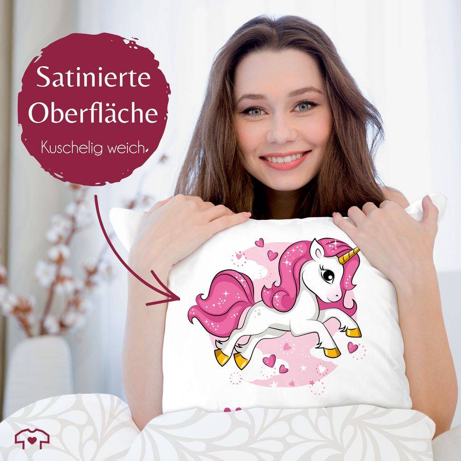 Shirtracer Einhorn Name - Unicorn Einhörner: T-Shirt Gym Bag Shirtracer
