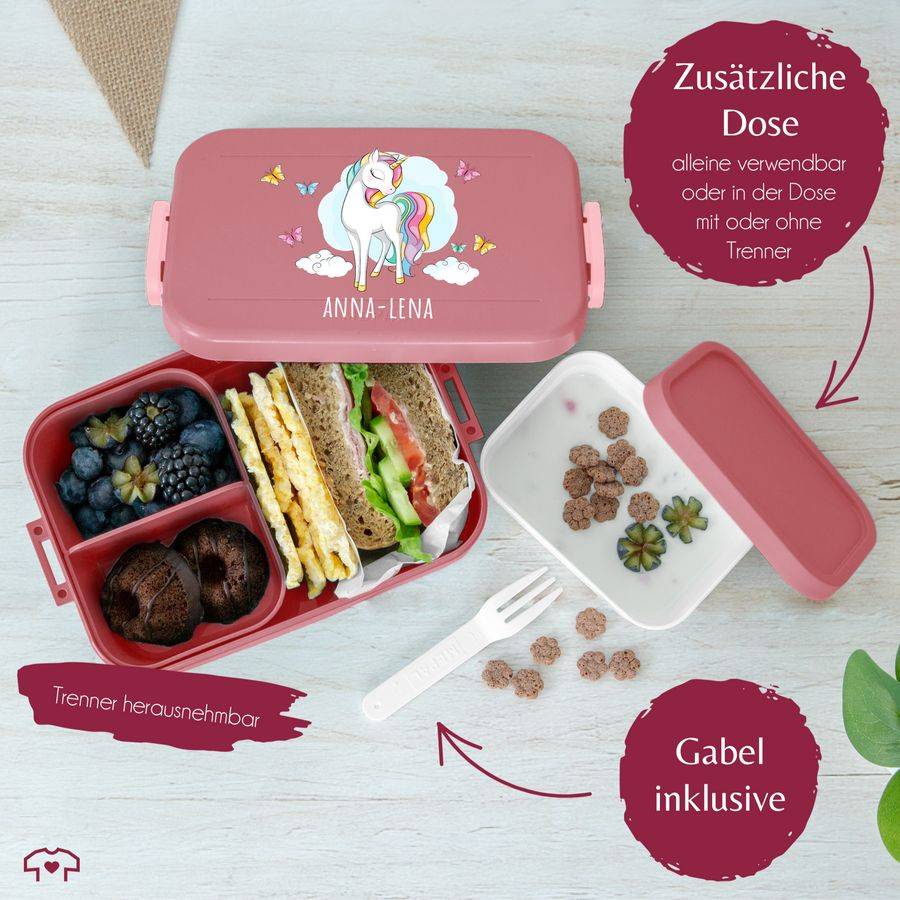 Shirtracer Einhorn Schmetterlingen: T-Shirt Rucksack Shirtracer