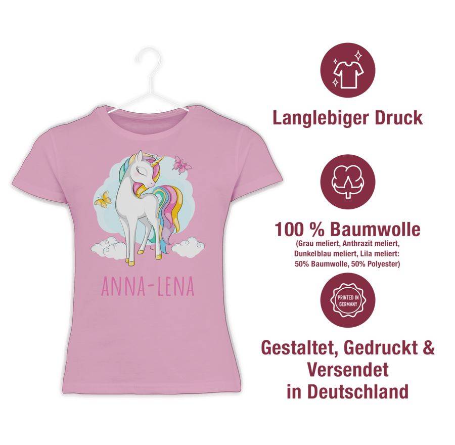 Shirtracer Einhorn Unicorn Einhörner Kinder Geschenk Shirts & Mehr Shirtracer