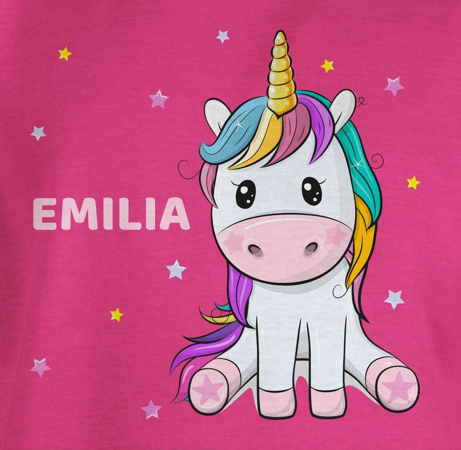 Shirtracer Einhorn Unicorn: T-Shirt Turnbeutel Shirtracer