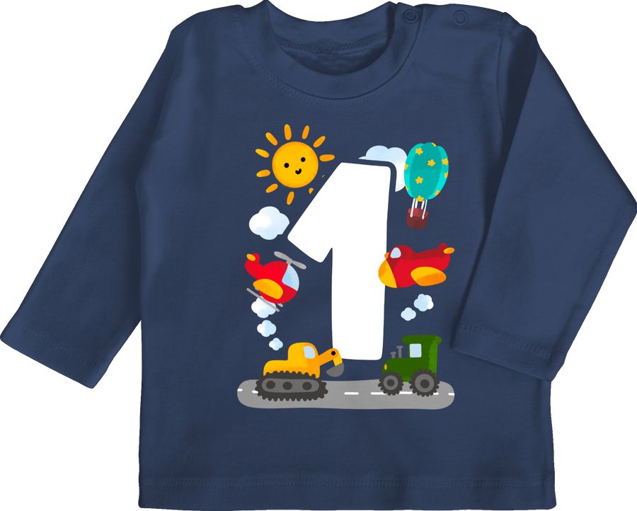 Shirtracer Eins - Aquarell Fahrzeuge: Tshirt Rucksack Shirtracer